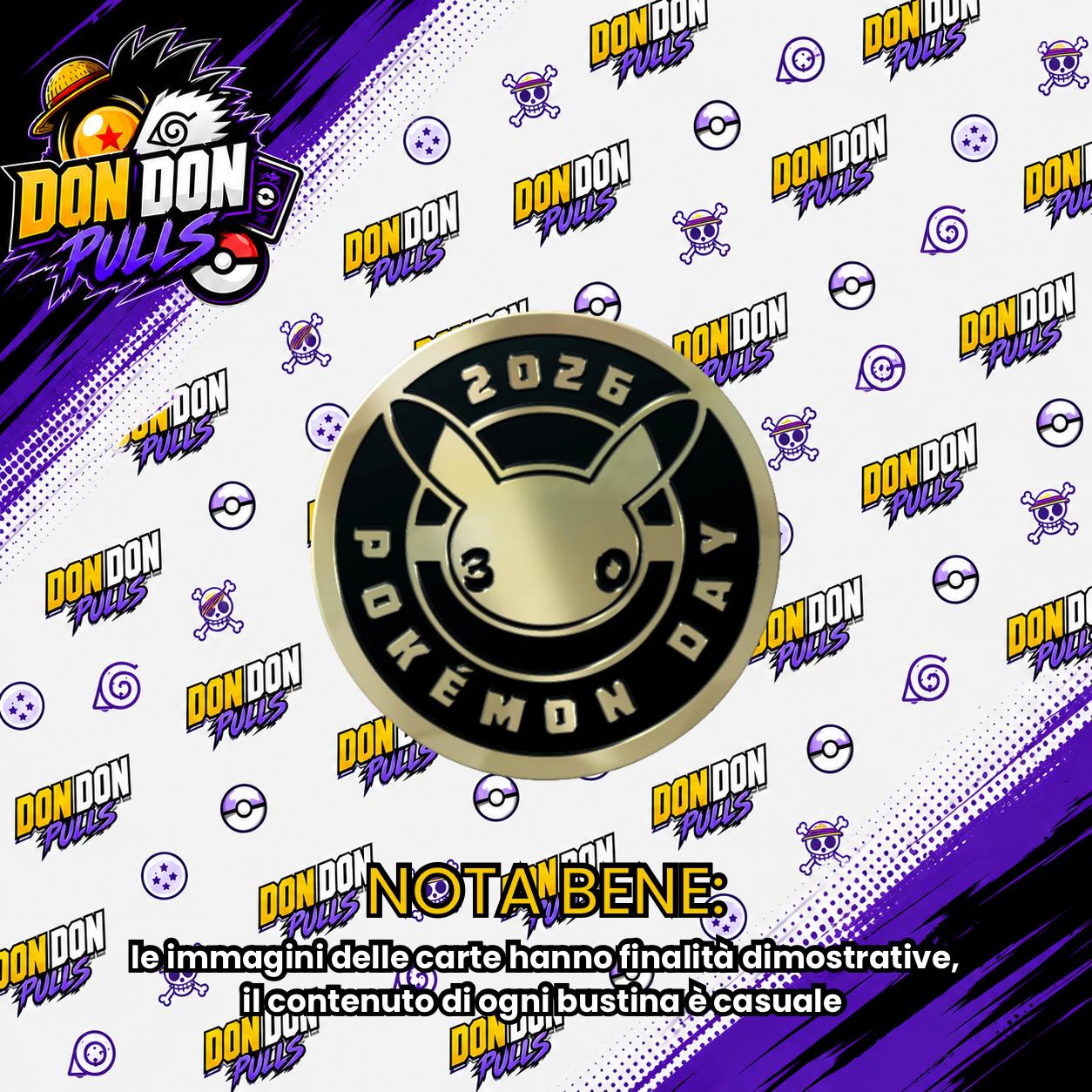 COLLEZIONE 30 ESIMO ANNIVERSARIO POKEMON DAY 2026 ITA