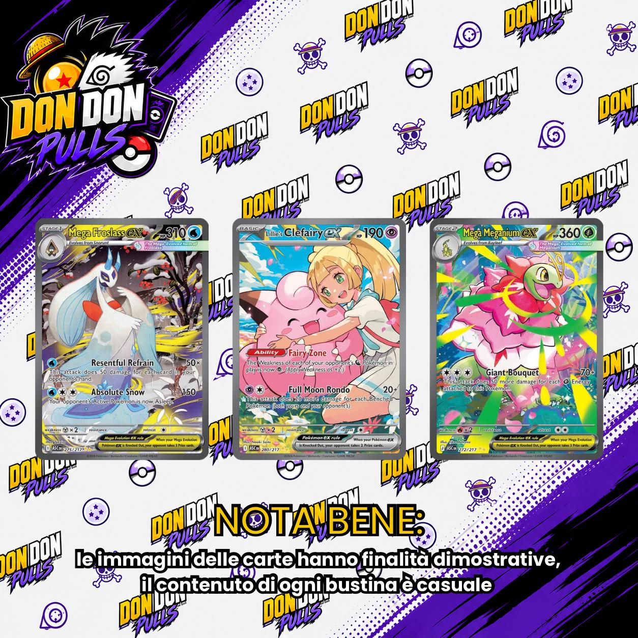 POKÉMON MEGAEVOLUZIONE ASCESA EROICA - BUNDLE DA 6 BUSTE