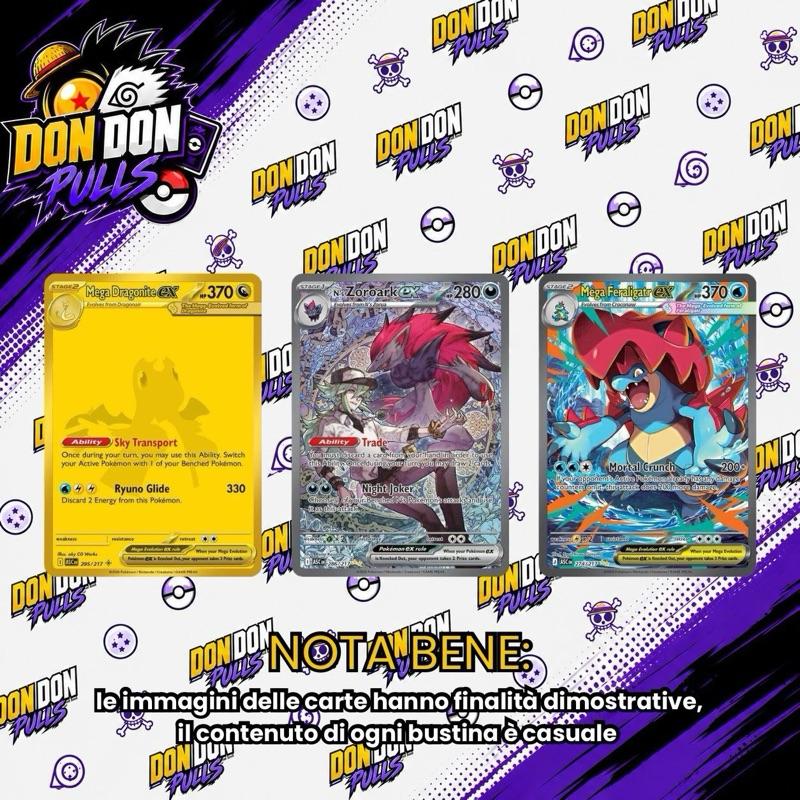 Pokémon Mini Tin Ascesa Eroica Con 2 Buste , Adesivi e Carta Illustrata - Oggetto da Collezione