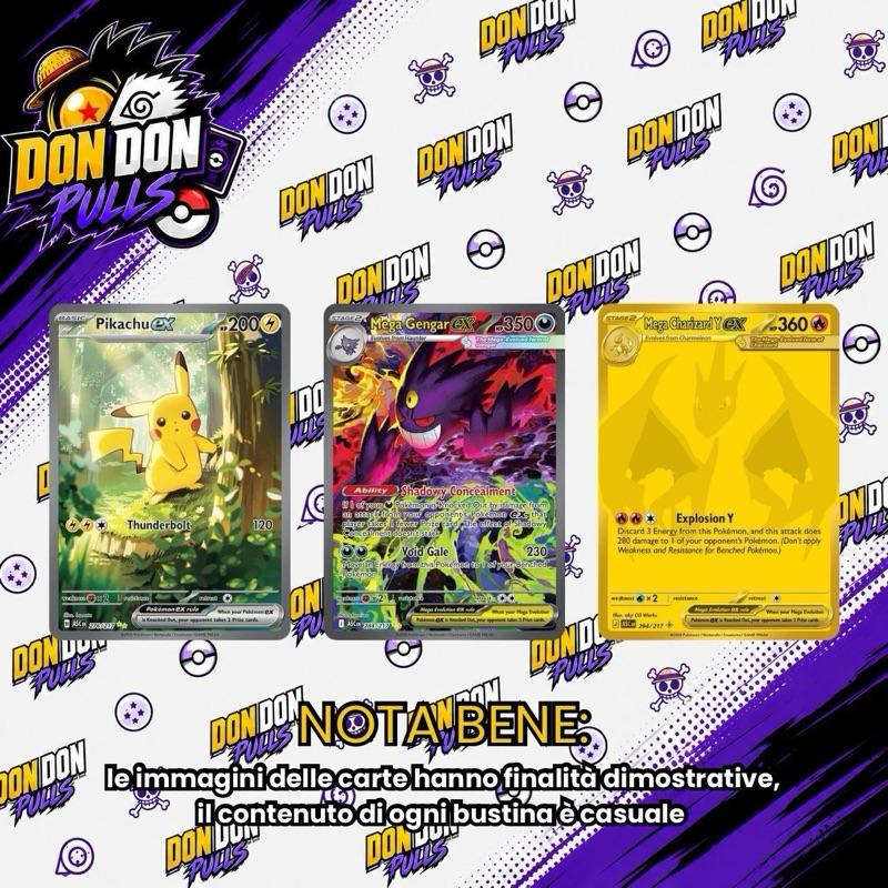 Pokémon Mini Tin Ascesa Eroica Con 2 Buste , Adesivi e Carta Illustrata - Oggetto da Collezione
