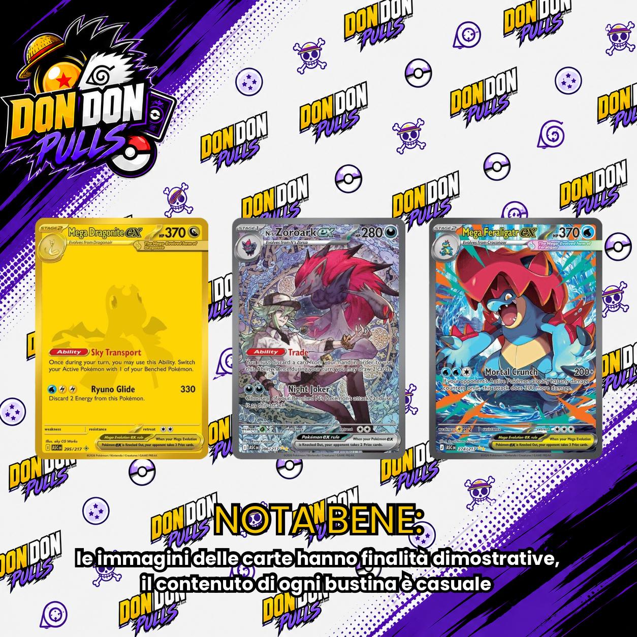 POKÉMON MEGAEVOLUZIONE ASCESA EROICA - BUNDLE DA 6 BUSTE