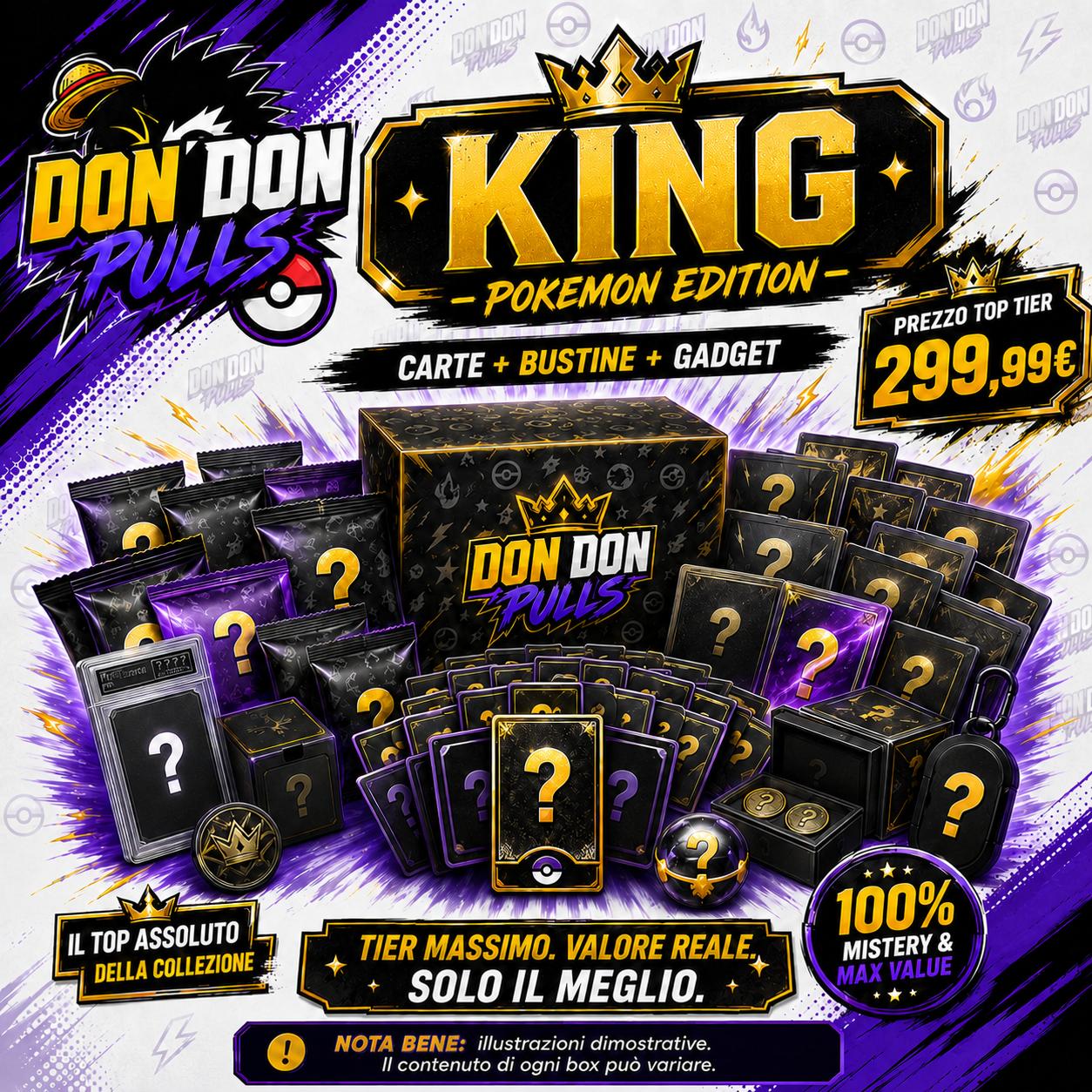 DON DON PULLS Mystery Box Pokémon Edition