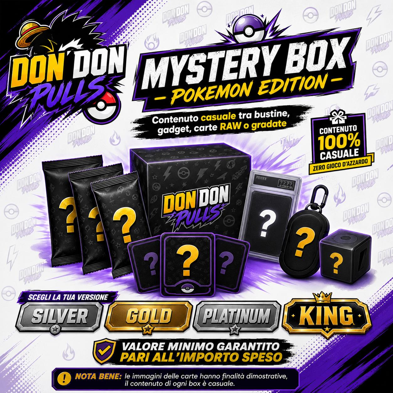 DON DON PULLS Mystery Box Pokémon Edition