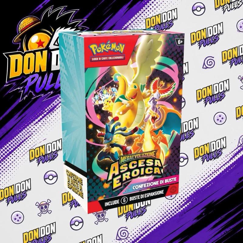 POKÉMON MEGAEVOLUZIONE ASCESA EROICA - BUNDLE DA 6 BUSTE