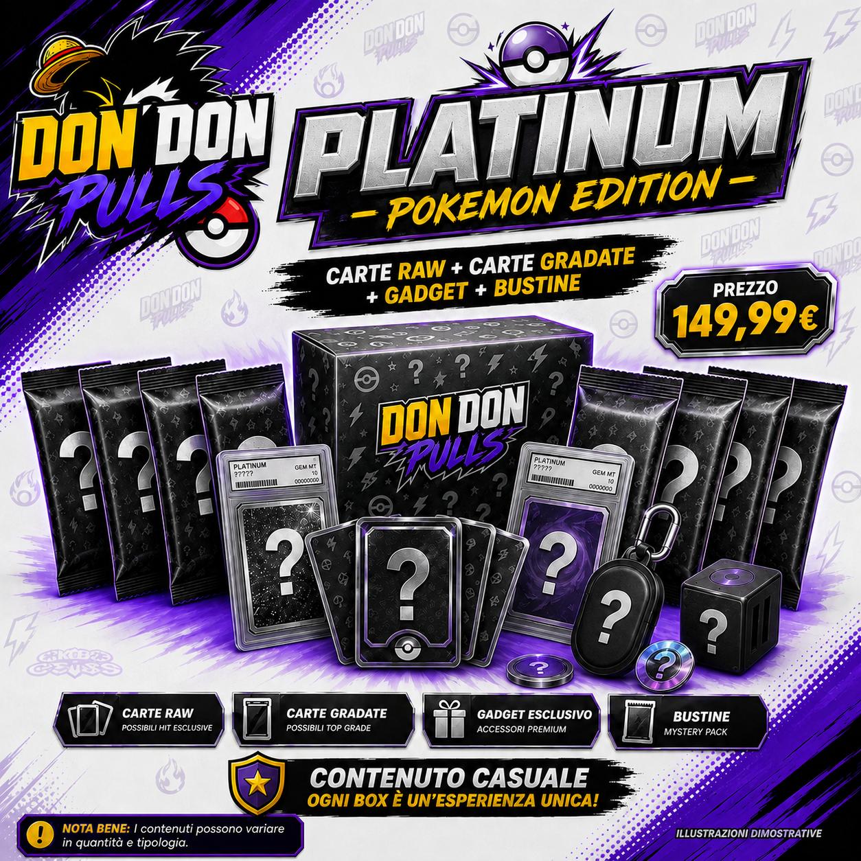 DON DON PULLS Mystery Box Pokémon Edition